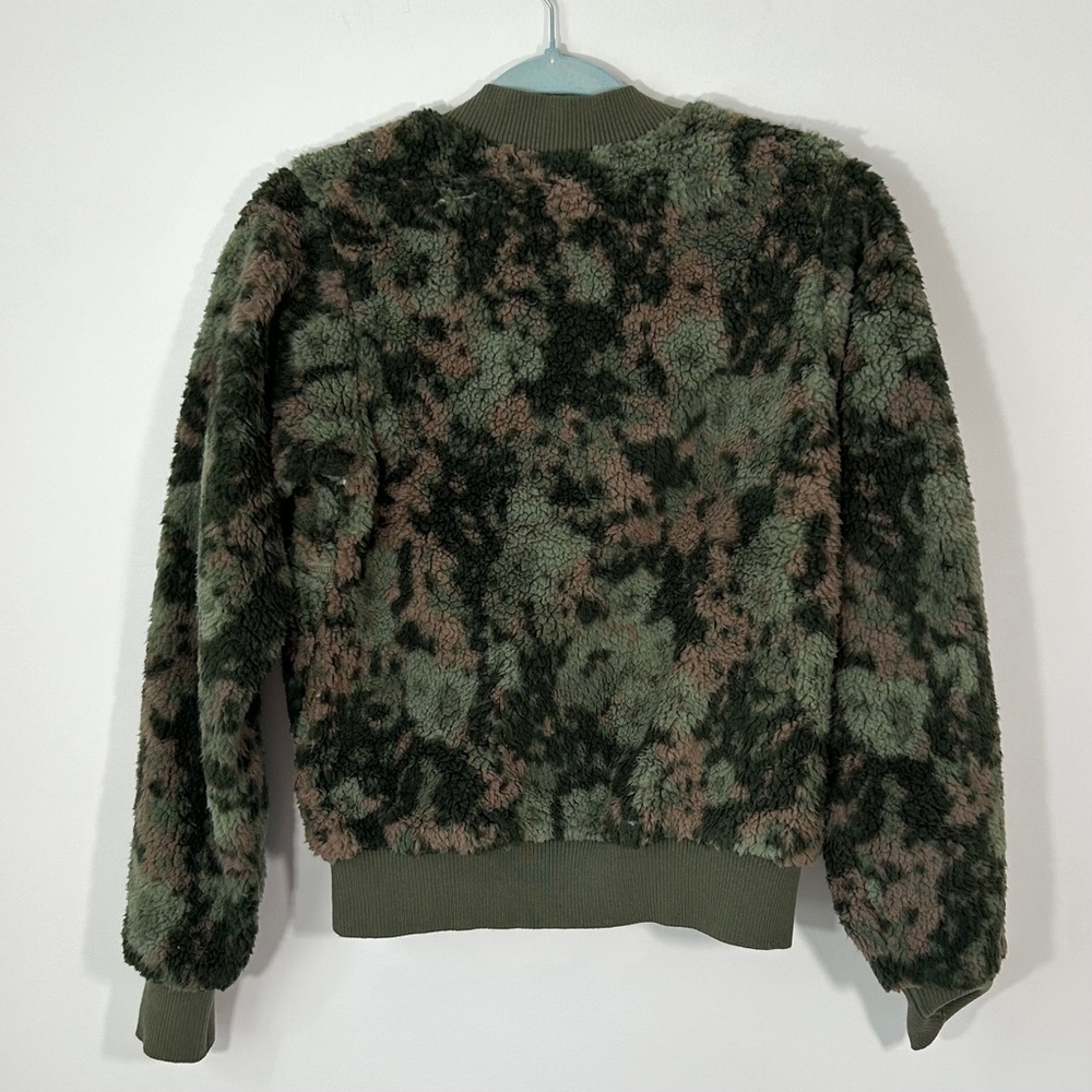 Prana Green and Brown Bomber Jacket - Picture 4 of 8